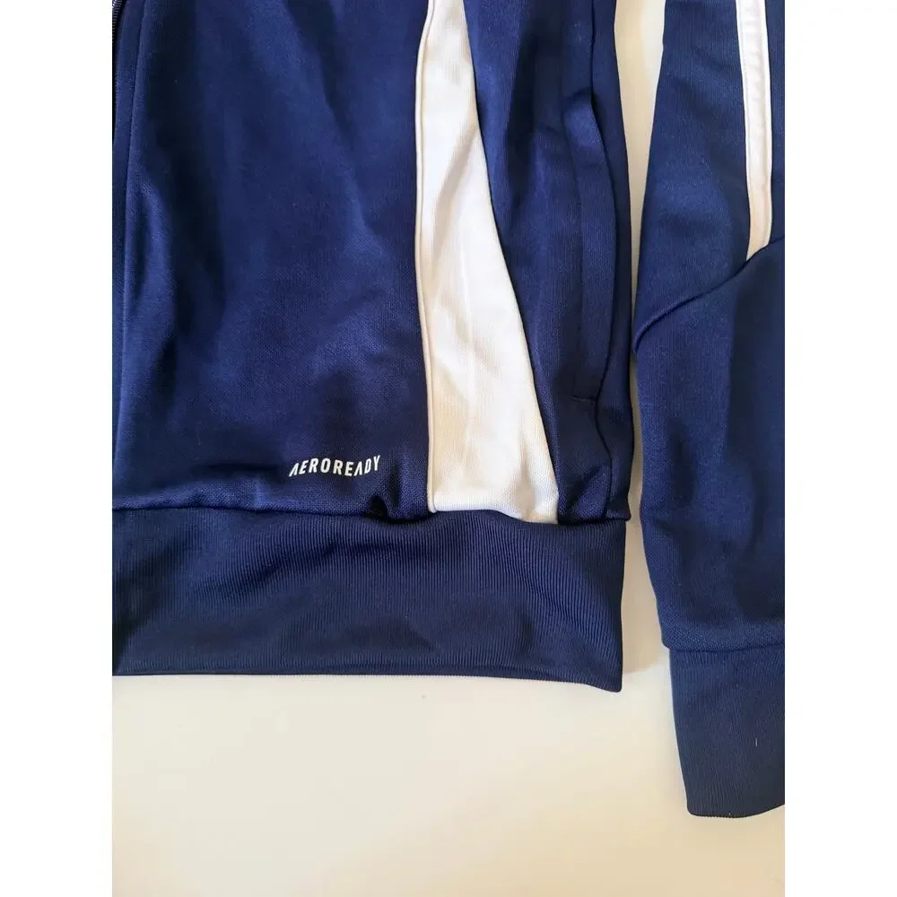 Adidas Youth Blue Training Jacket - Spokane Sounders Crest